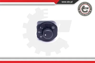 Switch, exterior rearview mirror adjustment Skoda ROOMSTER · Skoda FABIA II · Skoda FABIA II Combi