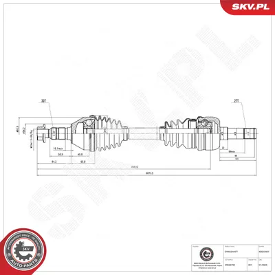 Drive Shaft Opel VECTRA C · Opel VECTRA C GTS · Opel SIGNUM Hatchback