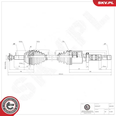 Drive Shaft Ford TRANSIT Bus · Ford TRANSIT Van · Ford TRANSIT Platform/Chassis