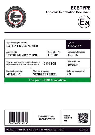 Catalytic Converter Bmw 1 · Bmw 1 Convertible