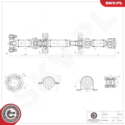 Drive Shaft Mercedes-Benz VIANO · Mercedes-Benz VITO Bus · Mercedes-Benz VITO / MIXTO Van