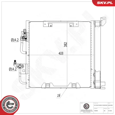 Condenser, air conditioning Opel ASTRA G Hatchback · Opel ASTRA G Estate · Opel ASTRA G Saloon