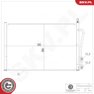 Condenser, air conditioning Ford FIESTA V · Ford FUSION · Ford FIESTA V Van