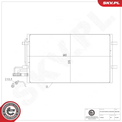 Condenser, air conditioning Ford FOCUS I · Ford FOCUS I Turnier · Ford FOCUS I Saloon