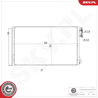 Condenser, air conditioning Bmw 1 · Bmw 3 · Bmw 3 Touring