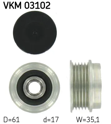 Alternator Freewheel Clutch Audi A4 B5 · Audi A6 C5 · Audi A6 C5 Avant