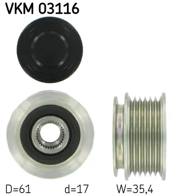 Alternator Freewheel Clutch Audi A4 B5 · Audi A6 C5 · Audi A6 C5 Avant
