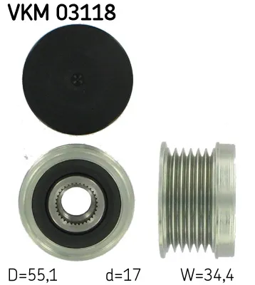 Alternator Freewheel Clutch Audi A3 · Audi A3 Sportback · Audi A3 Convertible