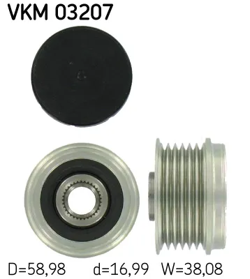 Alternator Freewheel Clutch Alfa Romeo MITO · Bmw 3 · Bmw 3 Touring