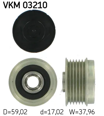 Alternator Freewheel Clutch Citroën JUMPER II Bus · Citroën JUMPER II Van · Citroën JUMPER II Platform/Chassis
