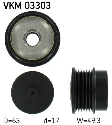 Alternator Freewheel Clutch Citroën C6 · Citroën C5 III · Citroën C5 III Break