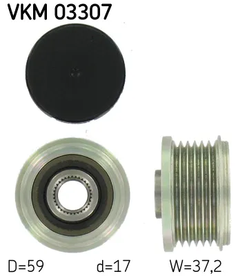 Alternator Freewheel Clutch Citroën JUMPY I · Citroën BERLINGO / BERLINGO FIRST Box Body/MPV · Citroën BERLINGO / BERLINGO FIRST MPV