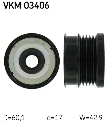 Alternator Freewheel Clutch Opel VECTRA B Hatchback · Opel VECTRA B · Opel VECTRA B Estate
