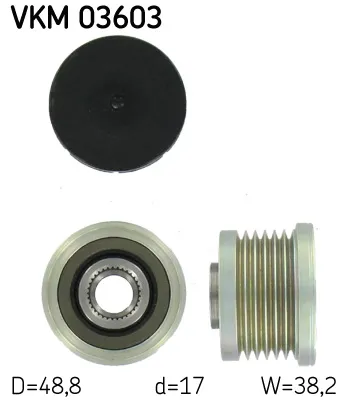 Alternator Freewheel Clutch Mitsubishi SPACE STAR MPV · Nissan INTERSTAR Bus · Nissan INTERSTAR Van