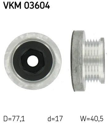 Alternator Freewheel Clutch Nissan MICRA III · Renault MEGANE I · Renault MEGANE I Classic