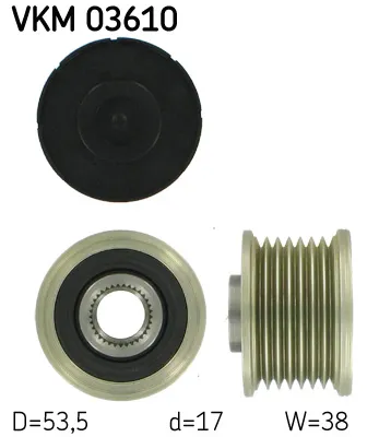 Alternator Freewheel Clutch Fiat TALENTO Bus · Fiat TALENTO Platform/Chassis · Mercedes-Benz VITO Van