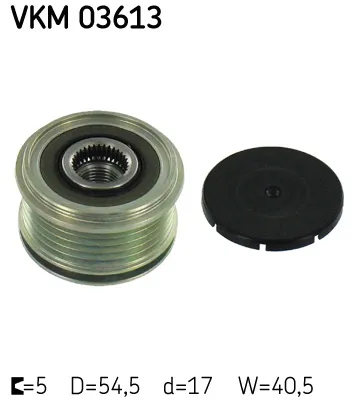 Alternator Freewheel Clutch Nissan KUBISTAR Van · Renault KANGOO · Renault CLIO II