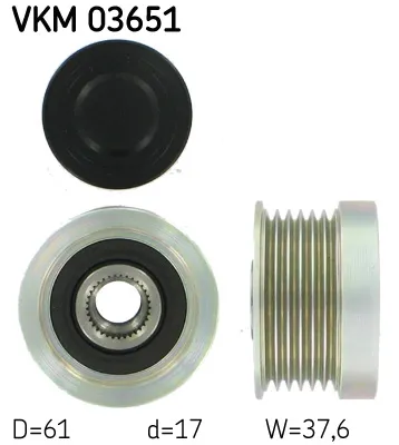 Alternator Freewheel Clutch Volvo S40 I · Volvo V40 Estate · Volvo V70 I