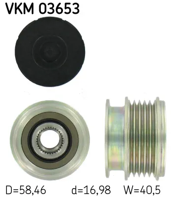 Alternator Freewheel Clutch Ford S-MAX · Ford MONDEO IV Saloon · Ford MONDEO IV
