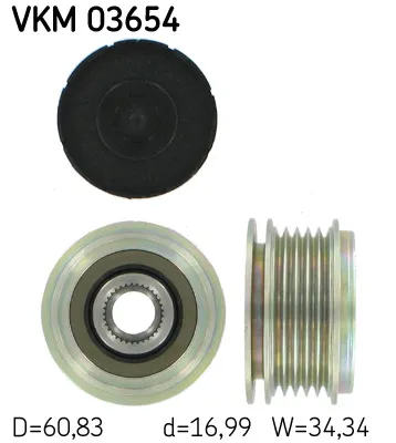 Alternator Freewheel Clutch Ford KUGA I · Volvo S40 II · Volvo V50