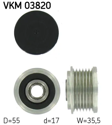 Alternator Freewheel Clutch Mercedes-Benz S-CLASS · Mercedes-Benz C-CLASS · Mercedes-Benz C-CLASS Coupe