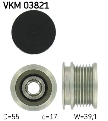Alternator Freewheel Clutch Mercedes-Benz C-CLASS · Mercedes-Benz SPRINTER 2-t Platform/Chassis · Mercedes-Benz E-CLASS