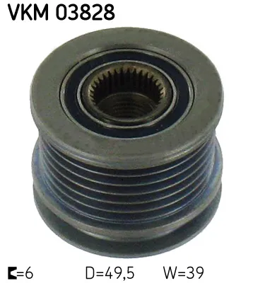Alternator Freewheel Clutch Chrysler PT CRUISER · Mercedes-Benz C-CLASS · Mercedes-Benz SPRINTER 2-t Platform/Chassis