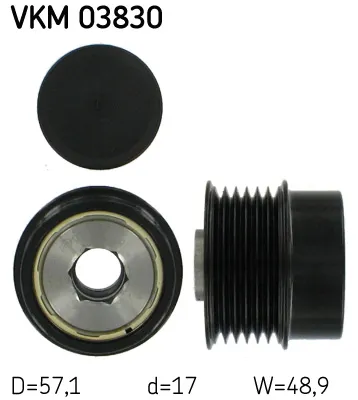 Alternator Freewheel Clutch Chrysler SEBRING Convertible · Chrysler SEBRING · Chrysler 200 Saloon