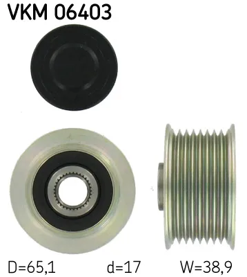 Alternator Freewheel Clutch Mazda MPV II · Mazda 6 Saloon · Mazda 6 Hatchback