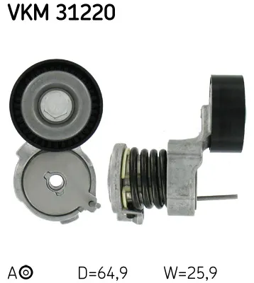 Belt Tensioner, V-ribbed belt Seat IBIZA III · Seat CORDOBA · Seat IBIZA IV