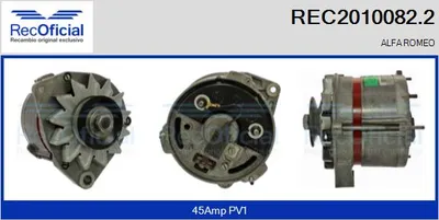 Alternator Alfa Romeo SPIDER · Alfa Romeo ALFETTA GT · Alfa Romeo ALFETTA