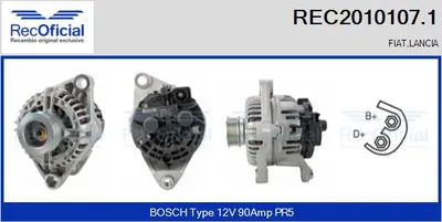Alternator Fiat BRAVA · Fiat BRAVO I · Fiat MAREA