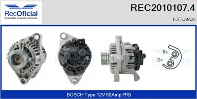 Alternator Fiat BRAVA · Fiat BRAVO I · Fiat MAREA