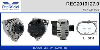 Alternator Mercedes-Benz E-CLASS · Mercedes-Benz E-CLASS T-Model · Mercedes-Benz C-CLASS