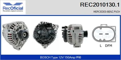 Alternator Mercedes-Benz G-CLASS · Mercedes-Benz E-CLASS · Mercedes-Benz E-CLASS T-Model
