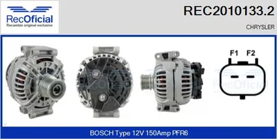 Alternator Chrysler PT CRUISER