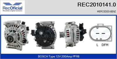 Alternator Mercedes-Benz S-CLASS · Mercedes-Benz C-CLASS Coupe · Mercedes-Benz E-CLASS