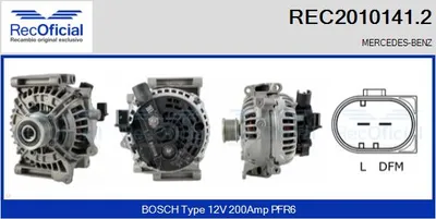 Alternator Mercedes-Benz S-CLASS · Mercedes-Benz C-CLASS Coupe · Mercedes-Benz E-CLASS