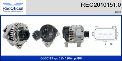 Alternator Bmw 7 · Bmw 5 · Bmw 5 Touring
