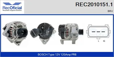 Alternator Bmw 7 · Bmw 5 · Bmw 5 Touring