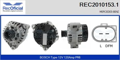 Alternator Mercedes-Benz C-CLASS · Mercedes-Benz C-CLASS Coupe · Mercedes-Benz C-CLASS T-Model