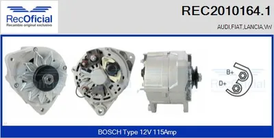 Alternator Audi 80 B4 Saloon · Audi 80 B4 Avant · Audi 100 C3 Saloon