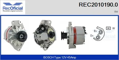 Alternator Vw PASSAT B2 · Vw PASSAT B3/B4 · Vw PASSAT B3/B4 Variant
