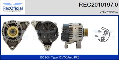 Alternator Opel CORSA B