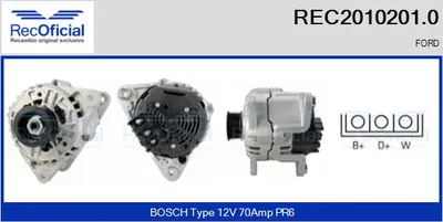 Alternator Ford ESCORT VI · Ford ESCORT VI Saloon · Ford ESCORT VI Turnier
