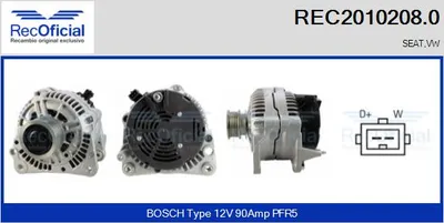 Alternator Vw POLO III · Seat AROSA