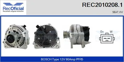 Alternator Vw POLO III · Seat AROSA
