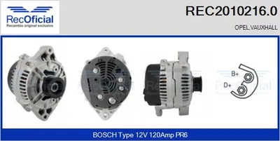 Alternator Opel COMBO Box Body/MPV · Opel CORSA B · Opel OMEGA B Estate