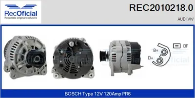 Alternator Audi 80 B4 Saloon · Audi 80 B4 Avant · Audi A4 B5