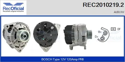 Alternator Audi 80 B1 Saloon · Audi 100 C4 Saloon · Audi 100 C4 Avant